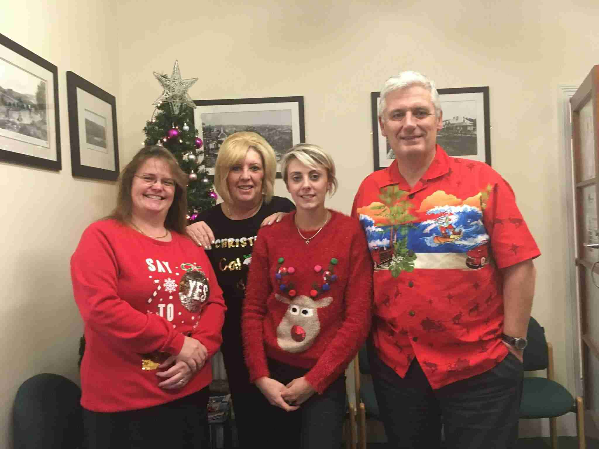 Christmas Jumper Day, HGW Solicitors in Wimborne, Christchurch, Broadstone, Verwood